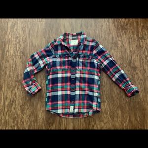 Abercrombie plaid flannel